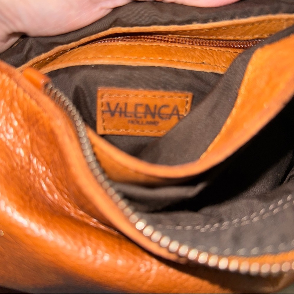 Vilenca - Tan (light brown) Crossbody Bag with Stud Accents - Picture 6 of 9